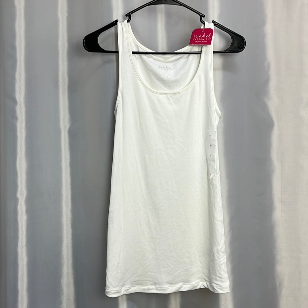 Isabel maternity tank top